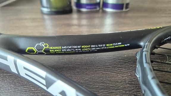 Head Radical Team tennisracket - nyskick