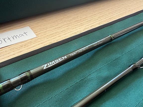 Zimzen Triple T design klass 6 Fast action, flugspö.
