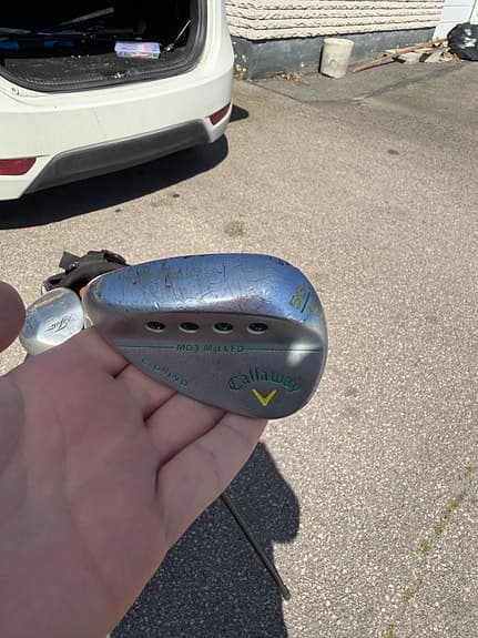 Golfset med järnklubbor PowerBilt och wedge Callaway