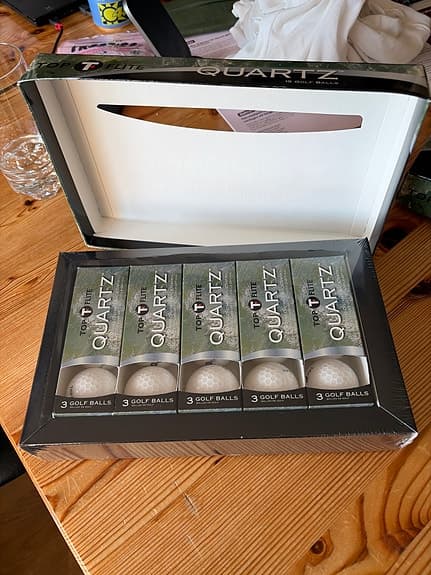Top Flite Quartz golfbollar 30-pack
