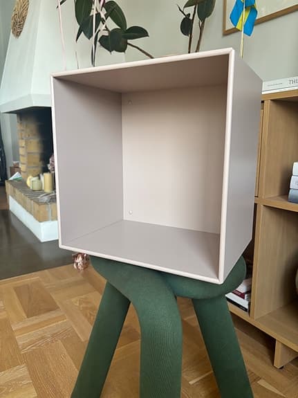 Montana Mini väggskåp (öppen modul) – Färg: Mushroom