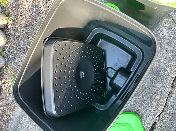 Bokashi komposthinkar svart/grön
