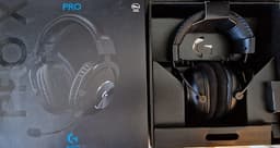 Logitech G Pro gaming headset svart