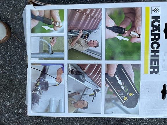 Kärcher rör- och avloppsrensare högtryckstvätt 15 m