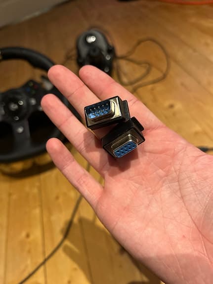 Logitech G920 ratt och pedaler med växelspak