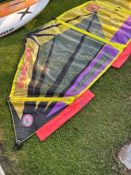 Windsurfingbrädor och segel paket