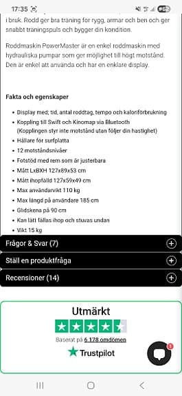 Roddmaskin PowerMaster X roddmaskin med display