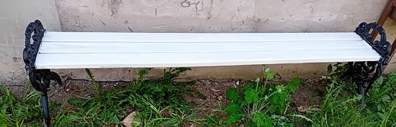 Fint Bänk gjutjärn