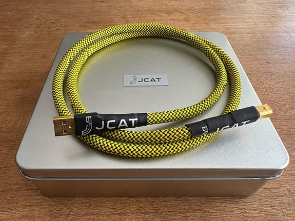 iFi NEO Stream och JCAT Signature USB-kabel