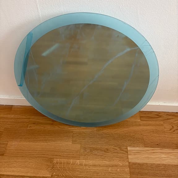 VIDI ATUM RUND BADRUMSSPEGEL MED LED (500mm)