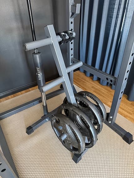 Power Cage, skivstång, vikter, viktställ mm