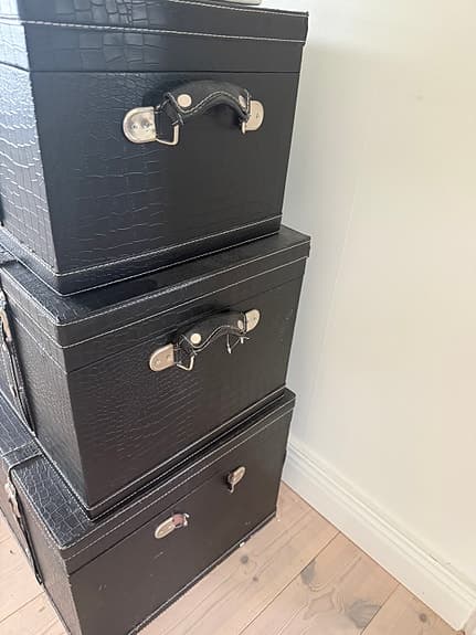 Dekorationskistor - Boxar - Förvaringslådor med lock