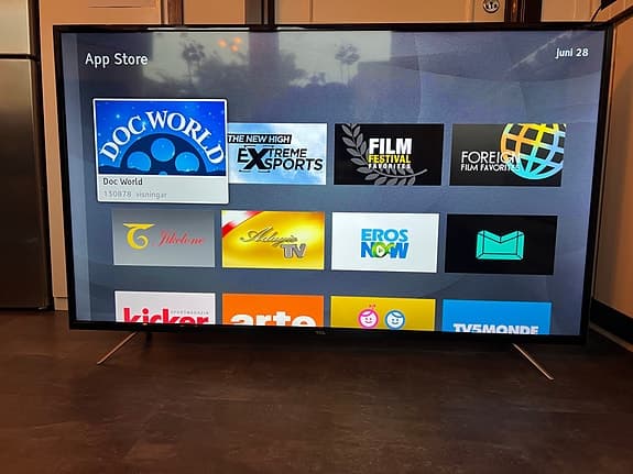 TCL 55” UHD 4K Smart Tv inkl Google Chromcast 3