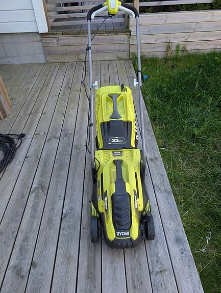 Ryobi gräsklippare el driven