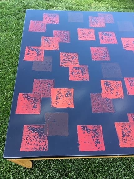 Soffbord designat för NK