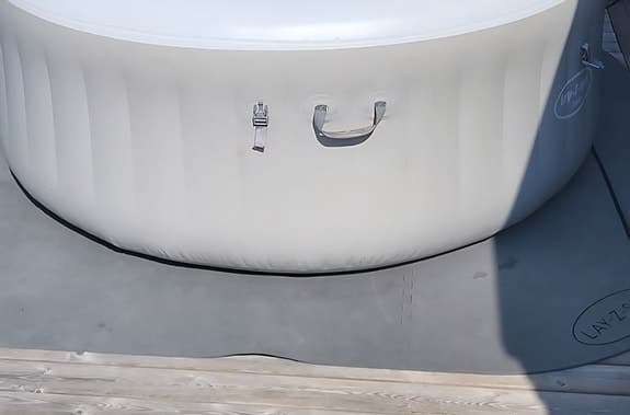 Uppblåsbar bubbelpool/spabad