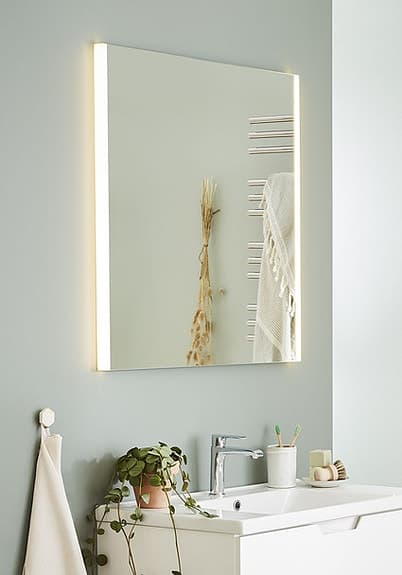 Noro Spegel Deco 600 med defekt LED-belysning