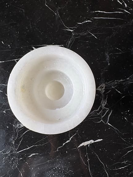 Tom Dixon ljusstake i marmor