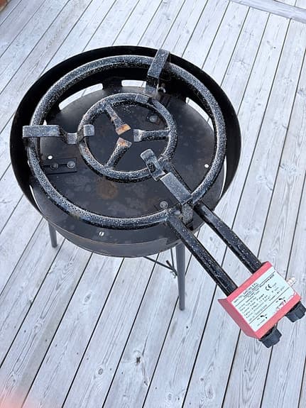 Garcima Muurikka 400 gasbrännare för stekhäll