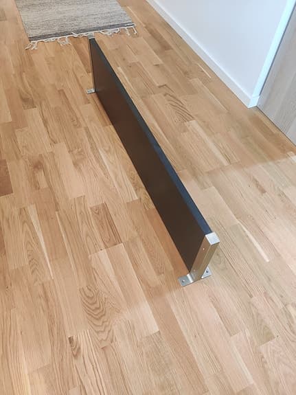 hylla ikea svart