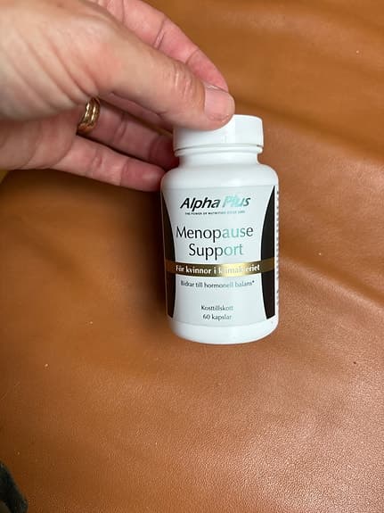 Alpha Plus Menopause Support kosttillskott klimakterie