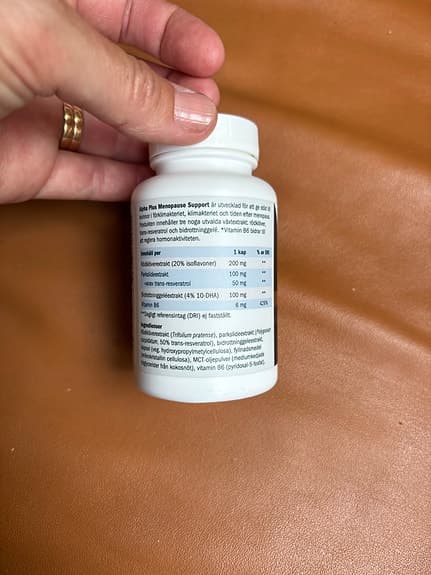 Alpha Plus Menopause Support kosttillskott klimakterie