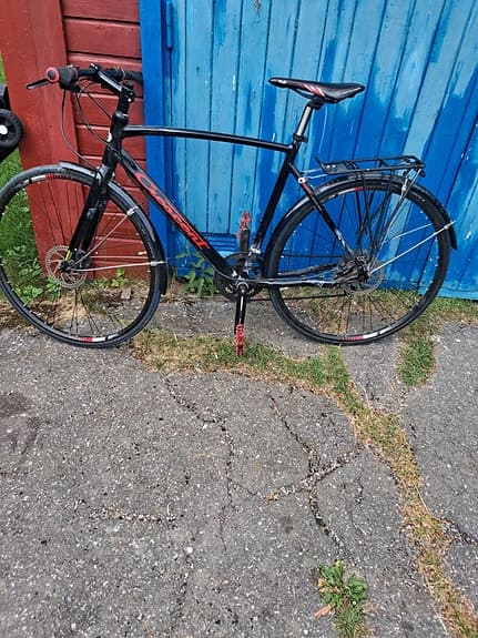 Crescent herrcykel 28" L svart