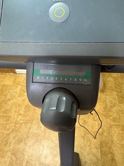 Tunturi motionscykel med display grå