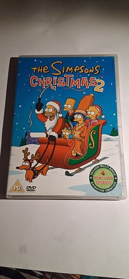 The Simpsons DVD-paket: The Movie & 2x Christmas utgåvor (Svensk text)