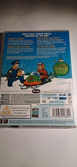 The Simpsons DVD-paket: The Movie & 2x Christmas utgåvor (Svensk text)