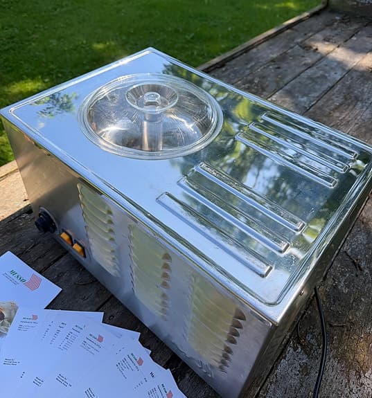 Italiensk Glassmaskin Musso Stella L2