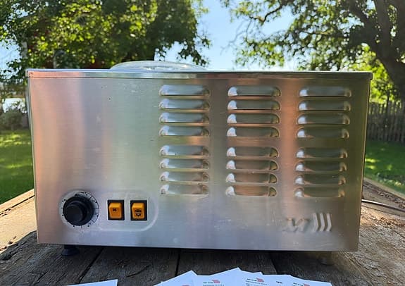Italiensk Glassmaskin Musso Stella L2