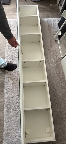 Lillången spegelskåp/högskåp