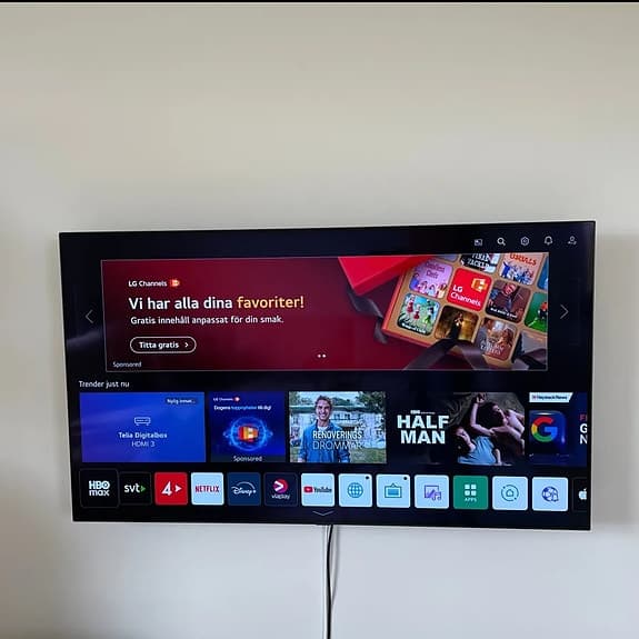 LG 43-Tums Smart 4K HDR TV
