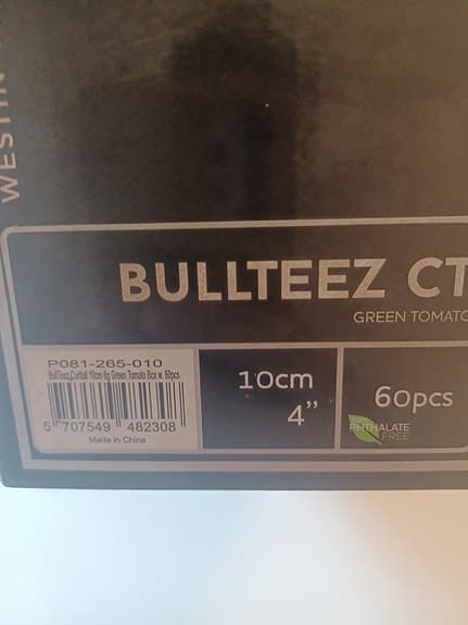 Westin Bullteez CT jigg 10 cm 6g orange/gul
