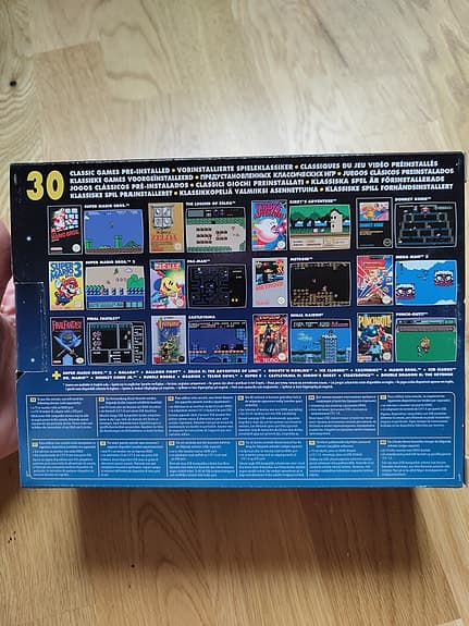 Nintendo Classic Mini NES spelkonsol
