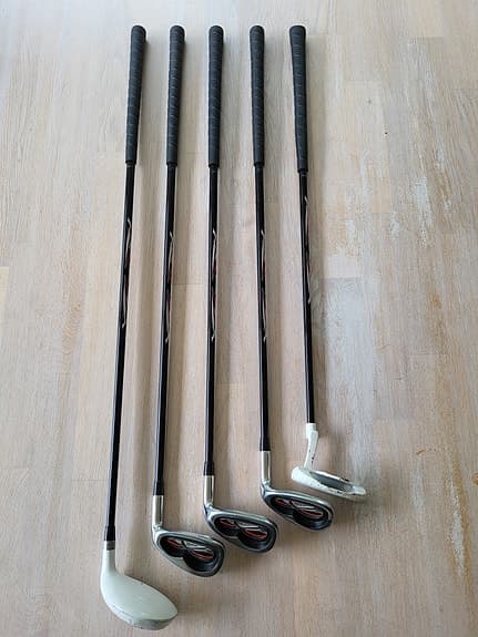 Spalding Junior/barn golfklubbor med bärbag