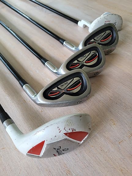 Spalding Junior/barn golfklubbor med bärbag