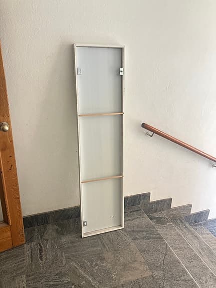 IKEA helkroppsspegel vit