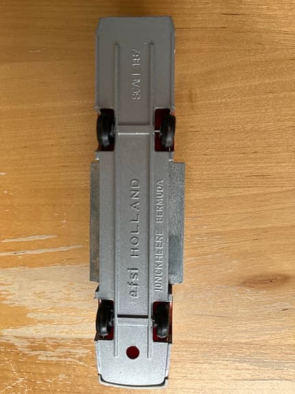 Dinky Toys SJ Buss modellbil röd/vit