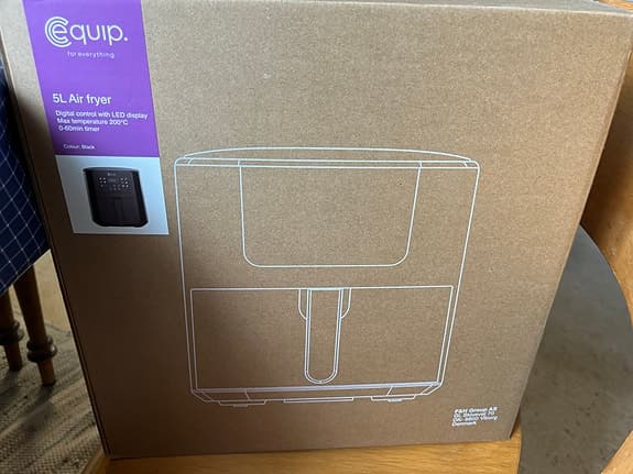 Airfryer Equip Nyskick