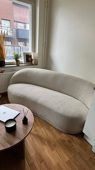 JYSK ANDRUP 3-sits soffa – Nyskick (köpt för 2 dagar sedan)