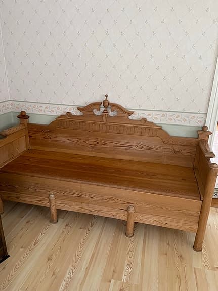 Allmoge, klassisk kökssoffa