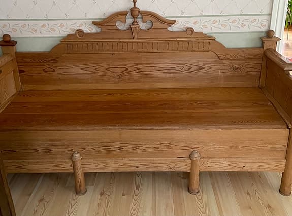 Allmoge, klassisk kökssoffa