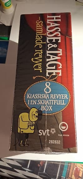 Hasse & Tage – Samlade revyer (5-Disc DVD-box) – HELT NY / INPLASTAD!