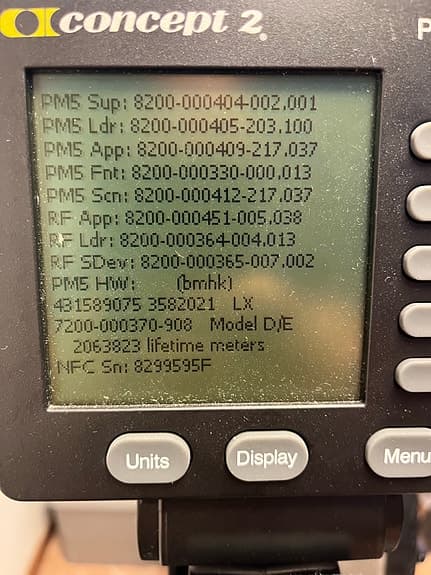 Concept2 Model Roddmaskin med PM5