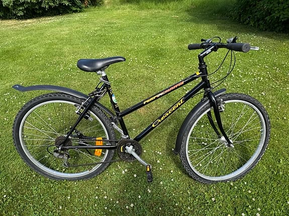 Crescent mountainbike 26" 49 cm unisex svart