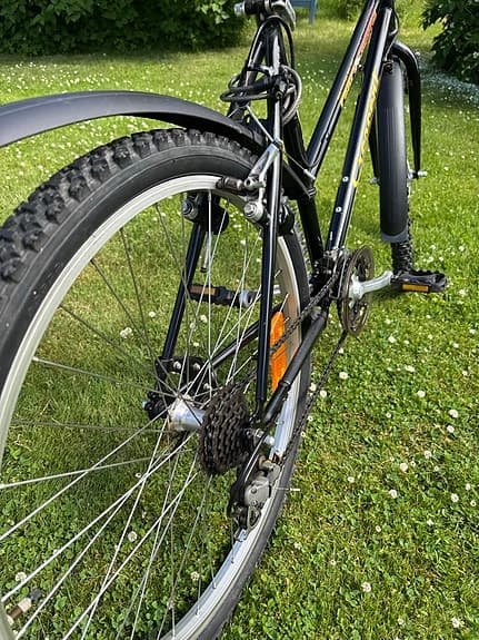 Crescent mountainbike 26" 49 cm unisex svart