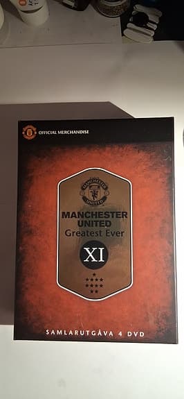 Manchester United – Greatest Ever XI (Samlarutgåva 4 DVD) – NM Skick!