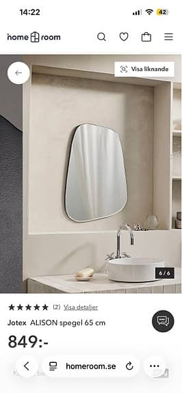 Jotex spegel Alison